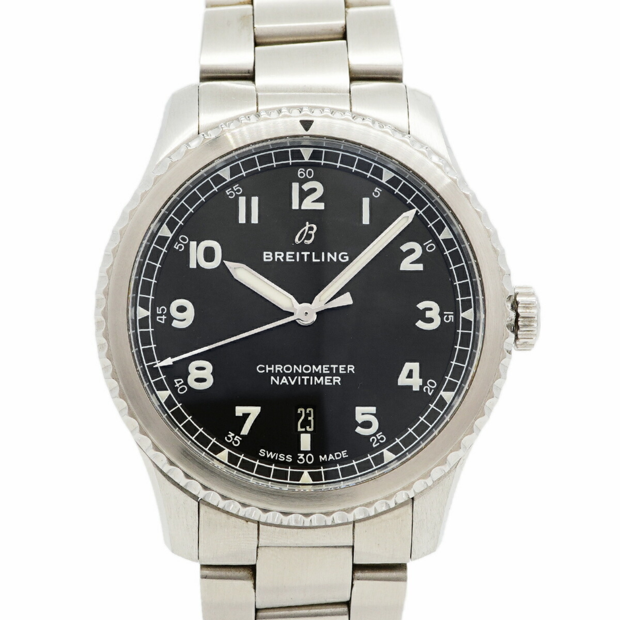 Breitling Navitimer 8 A17314 Black Dial Mens Watch